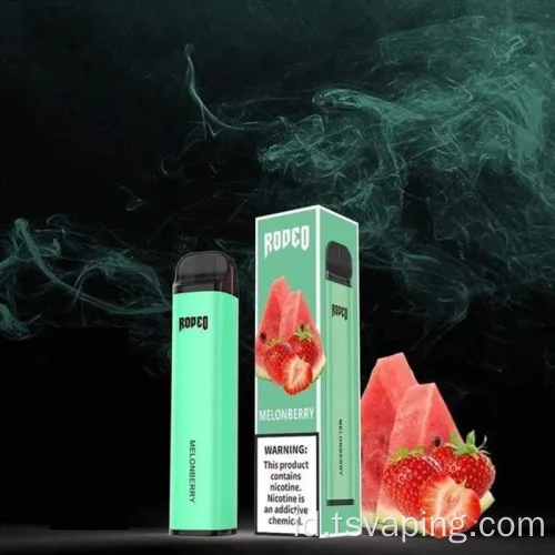 14 rasa 1600 Puffs Rodeo Vape sekali pakai